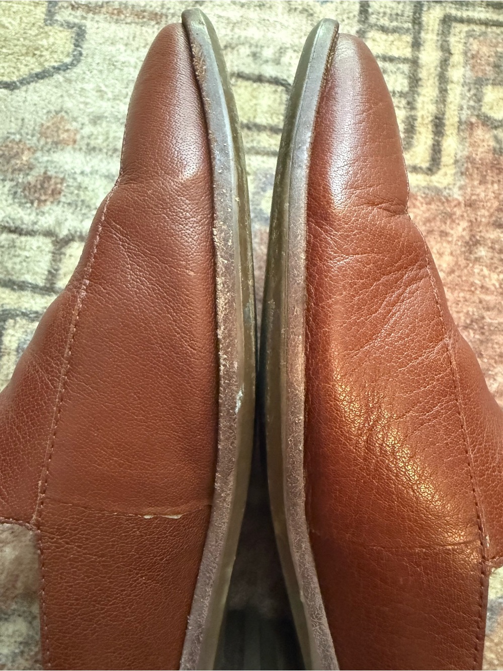 Madewell The Frances Loafer Mule Brown Leather Shoe Women’s 9 - Picture 8 of 10